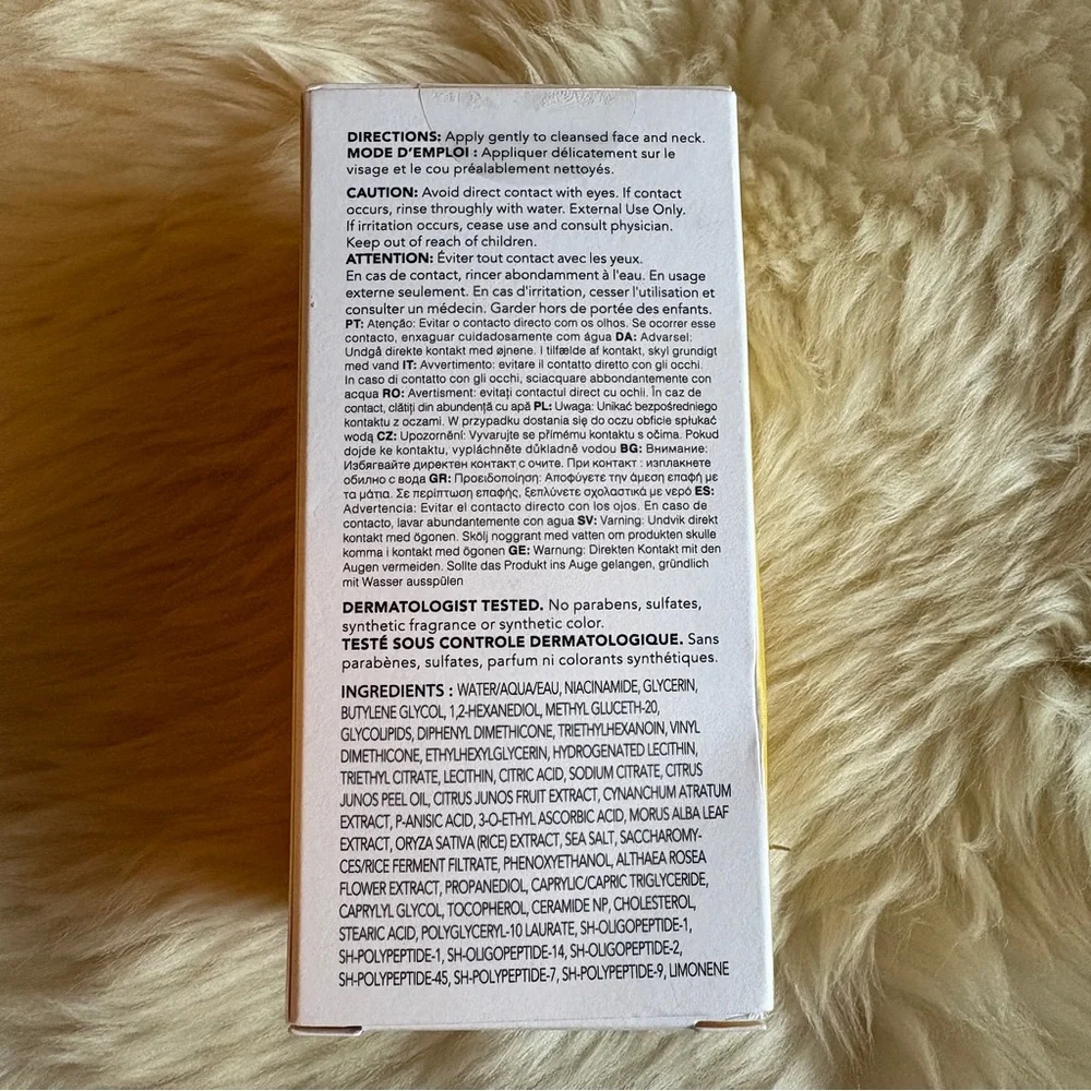 NEW Saturday Skin Yuzu Vitamin C Bright Toner 125ml
